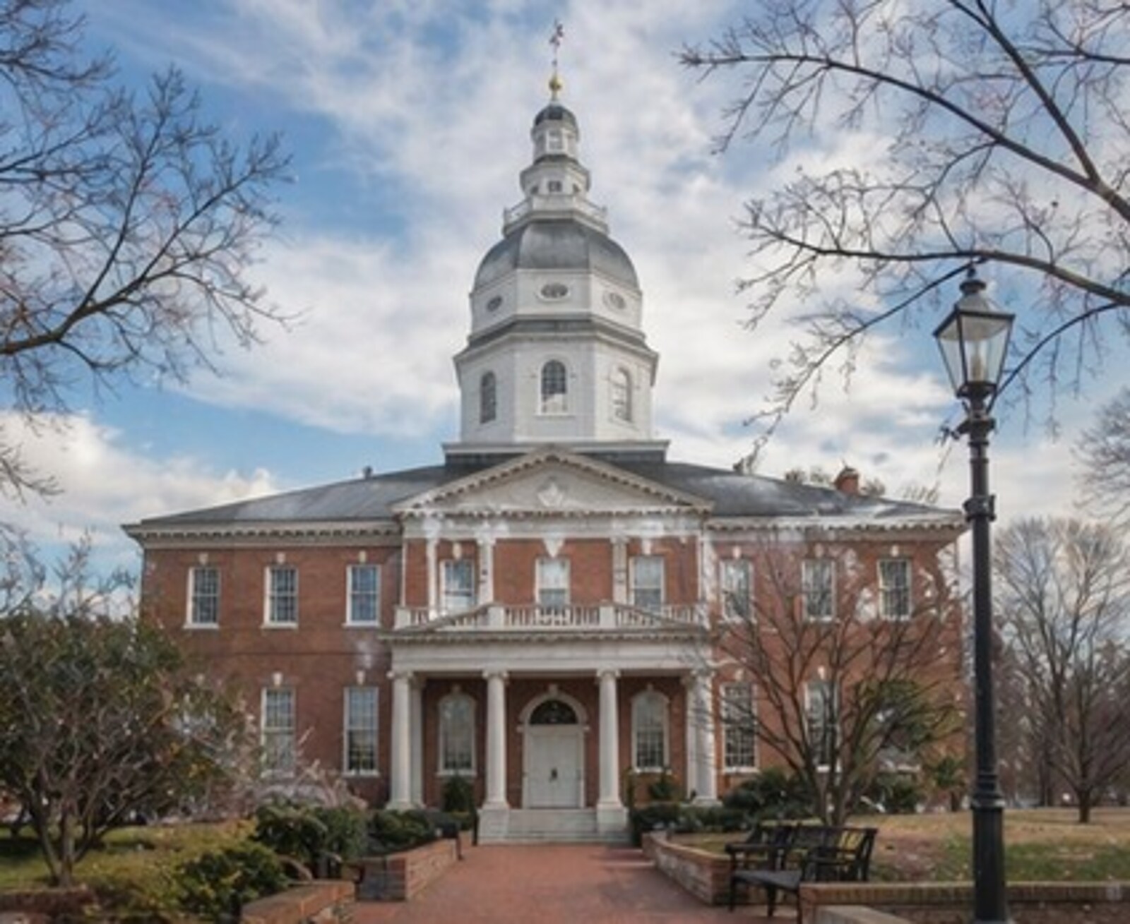 Maryland State House, signaling public-sector and regulated-environment focus